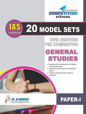 cover image of Civil Services Pre Examination General Studies